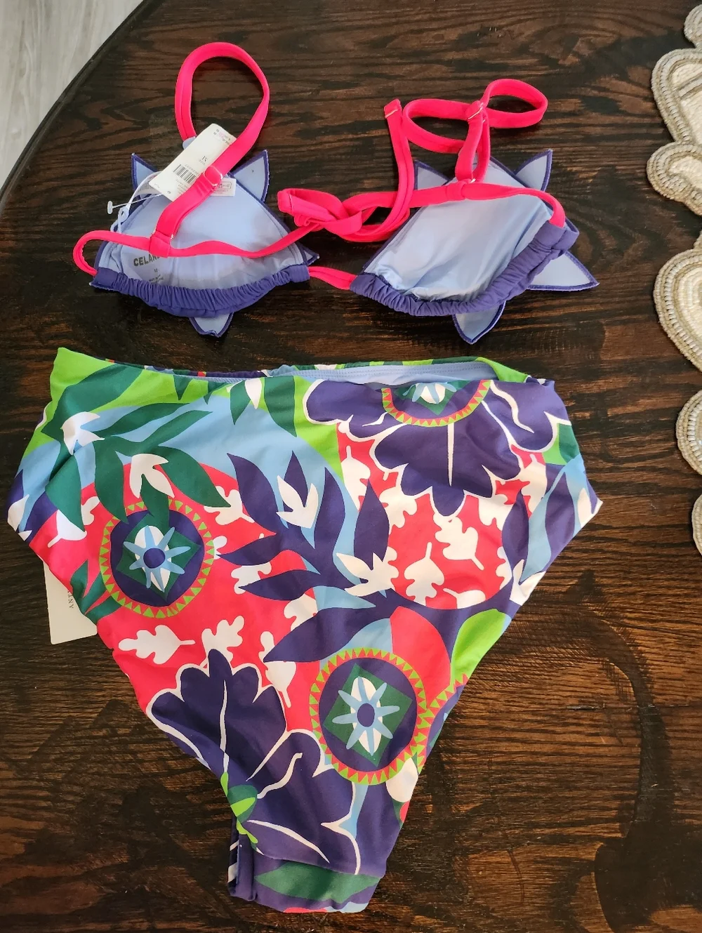 Celandine x Claire Johnson Sophia Ruched Bikini - Picture 7 of 8